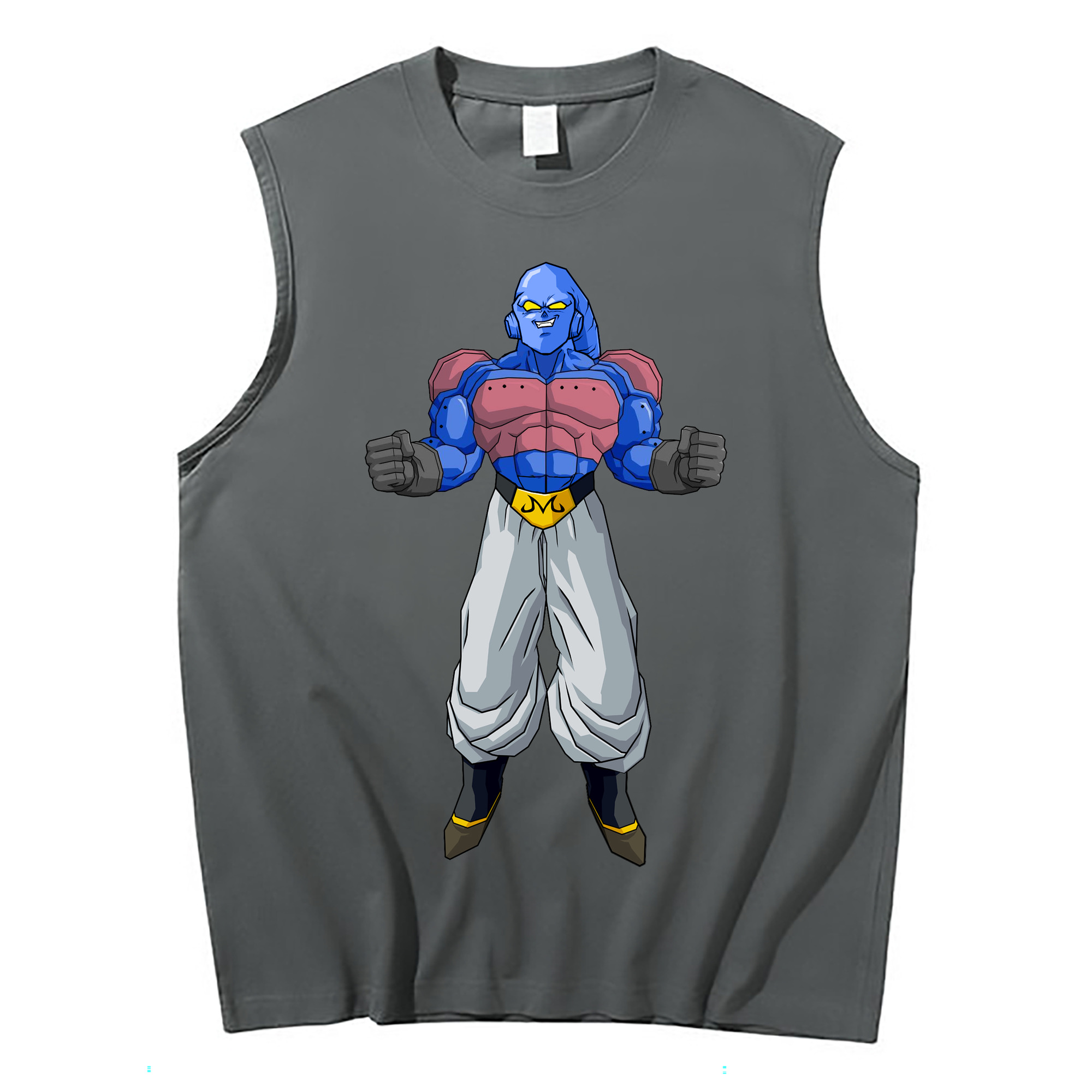 （画像用） ドラゴンボール 魔人ブウ DRAGON BALL Majin Buu コットン100％タンクトップ（フロントプリント）